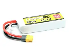 LemonRC lipo akumulatorski paket za modele 11.1 V 2200 mAh Število celic: 3 35 C mehka torba XT60