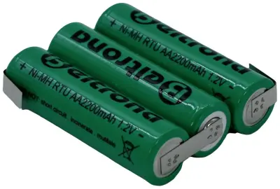 Beltrona RTU3AAZ akumulatorski paket 3x Mignon (AA) z-spajkalni priključek NiMH 3.6 V 2200 mAh