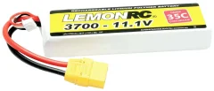 LemonRC lipo akumulatorski paket za modele 11.1 V 3700 mAh Število celic: 3 35 C mehka torba XT90