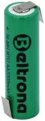 Beltrona RTUAAZ specialni akumulatorji Mignon (AA) Z-spajkalni priključek NiMH 1.2 V 2200 mAh