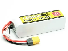 LemonRC lipo akumulatorski paket za modele 18.5 V 1800 mAh Število celic: 5 35 C mehka torba XT60