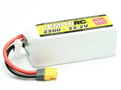 LemonRC lipo akumulatorski paket za modele 22.2 V 2200 mAh Število celic: 6 35 C mehka torba XT60