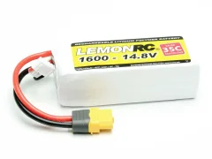 LemonRC lipo akumulatorski paket za modele 14.8 V 1600 mAh Število celic: 4 35 C mehka torba XT60