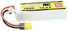 LemonRC lipo akumulatorski paket za modele 14.8 V 1800 mAh Število celic: 4 35 C mehka torba XT60