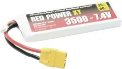 Red Power lipo akumulatorski paket za modele 7.4 V 3500 mAh  25 C mehka torba XT90