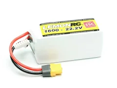 LemonRC lipo akumulatorski paket za modele 22.2 V 1600 mAh Število celic: 6 35 C mehka torba XT60