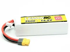 LemonRC lipo akumulatorski paket za modele 14.8 V 2600 mAh Število celic: 4 35 C mehka torba XT60