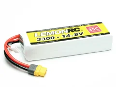 LemonRC lipo akumulatorski paket za modele 14.8 V 3300 mAh Število celic: 4 35 C mehka torba XT60