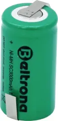 Beltrona SC3000 specialni akumulatorji Sub-C Z-spajkalni priključek NiMH 1.2 V 3000 mAh
