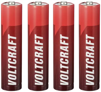 VOLTCRAFT Industrial LR03 micro (AAA)-baterija alkalno-manganov 1350 mAh 1.5 V 4 kos