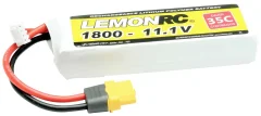 LemonRC lipo akumulatorski paket za modele 11.1 V 1800 mAh Število celic: 3 35 C mehka torba XT60
