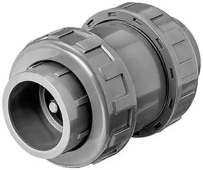 FIAP okrogli povratno-udarni ventil 50 mm antraciten 2462