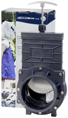 FIAP vratni ventil GateValve Active 110 mm črne barve\, 2427