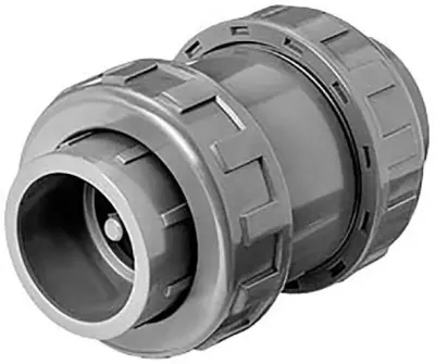 FIAP okrogli povratno-udarni ventil 25 mm antraciten 2459