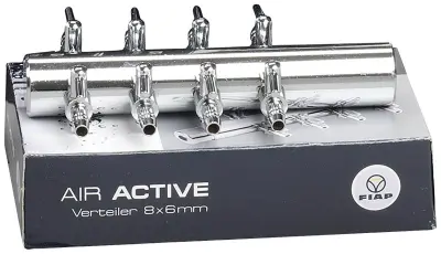 FIAP Air Active razdelilnik 8 x 4 mm kromiran 2957