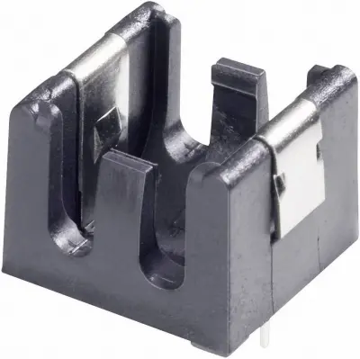 Držalo za baterijo 1/3N s priključnim kontaktom\, (D x Š x V)16 x 13\, 5 x 12\, 5 mm