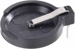 Držalo za gumbne baterije CR1616\, CR1620\, CR1632 vodoravno (Ø x V) 19 mm x 11 mm