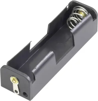 Goobay 12458 nosilec baterij 1x Mignon (AA) spajkalni priklop (D x Š x V) 57 x 18 x 14mm Držalo za baterije L za 1 Mignon baterijo (D x Š x V) 57 x 18