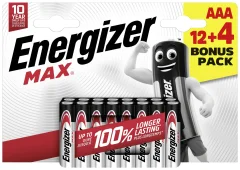 Energizer Max micro (aaa)-baterija alkalno-manganov  1.5 V 16 kos
