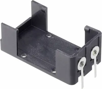 Držalo za baterije za 9V-Block akumulator/baterijo s priključkom (D x Š x V) 54 x 29 x 20 mm