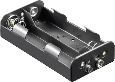 Goobay 11457 nosilec baterij 4x Baby (C) hitrosklopni priključek (D x Š x V) 62.5 x 55.8 x 23.5mm Držalo za baterije D za 4 Baby baterije (D x Š x V)