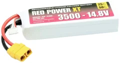 Red Power lipo akumulatorski paket za modele 14.8 V 3500 mAh   mehka torba XT90