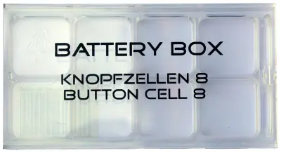 Baybox Buttoncell 8 škatla gumbnih baterij x