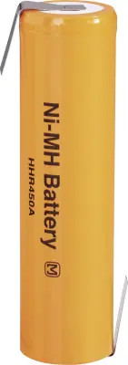 NiMH akumulator Panasonic 4/3 FA Z-spajkalni priključek\, HHR450A-LF 1.2 V 4500 mAh (Ø x V) 18.2 mm x 67 mm