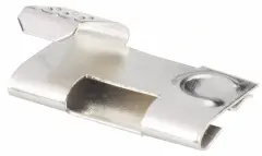 Dvojni kontakt za AA-celice\, levi vzmetni kontakt (BØ x V) 8.2 mm x 4.6 mm