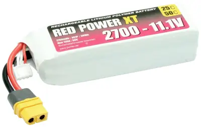 Red Power lipo akumulatorski paket za modele 11.1 V 2700 mAh   mehka torba XT60