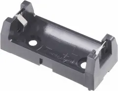 Držalo za baterijo tipa 2/3 AA s kontaktom\, (D x Š x V) 43 x 18 x 15 mm