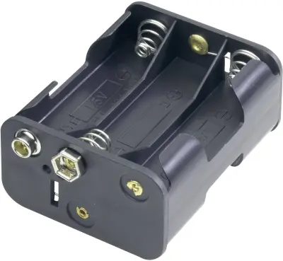 Goobay 11467 nosilec baterij 6x Mignon (AA) hitrosklopni priključek (D x Š x V) 58 x 28 x 47mm Držalo za baterije D za 6 Mignon baterij (D x Š x V) 58