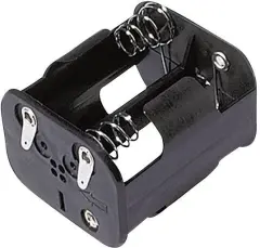 Držalo za baterijo za 4x Baby L za 4 Baby baterije (D x Š x V) 61 x 54 x 40 mm
