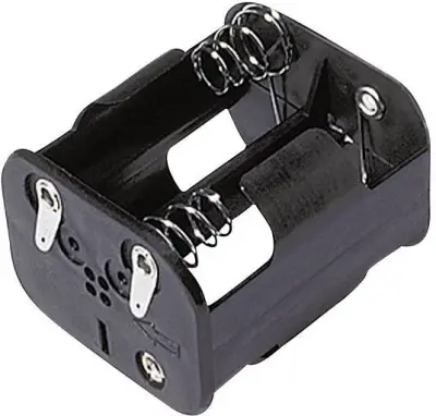 Držalo za baterijo za 4x Baby L za 4 Baby baterije (D x Š x V) 61 x 54 x 40 mm