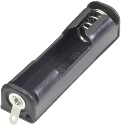Goobay 10879 nosilec baterij 1x Micro (AAA) spajkalni priklop (D x Š x V) 52 x 15 x 12.5mm Držalo za baterije L za 1 Micro baterijo (D x Š x V) 52 x 1