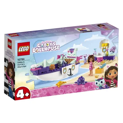 LEGO Gabby's Dollhouse 10786 Ladja in spa za Gabi in MorMucko