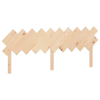 vidaXL Posteljno vzglavje 196x3x80,5 cm trdna borovina