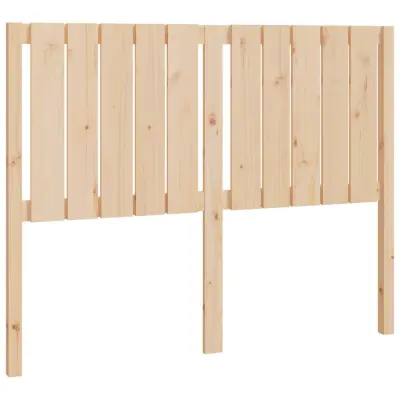 vidaXL Posteljno vzglavje 125,5x4x100 cm trdna borovina