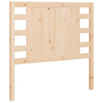 vidaXL Vzglavna 96x4x100 cm trdna borovina