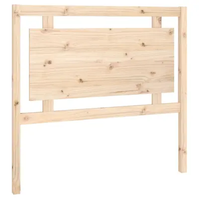 vidaXL Posteljno vzglavje 105,5x4x100 cm trdna borovina