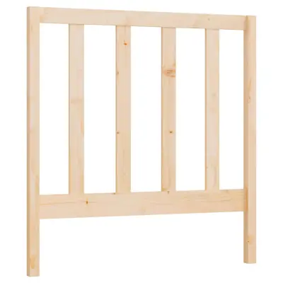 vidaXL Posteljno vzglavje 96x4x100 cm trdna borovina