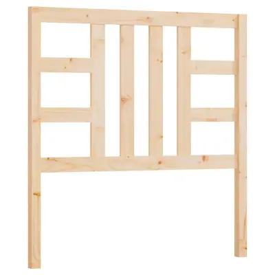 vidaXL Posteljno vzglavje 81x4x100 cm trdna borovina