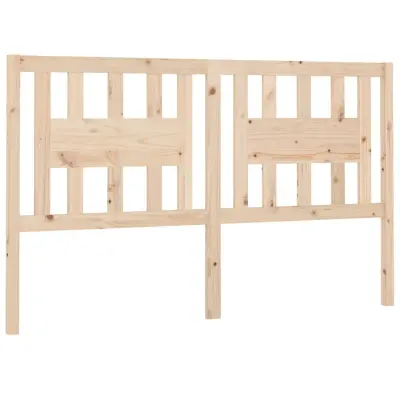 vidaXL Posteljno vzglavje 166x4x100 cm trdna borovina