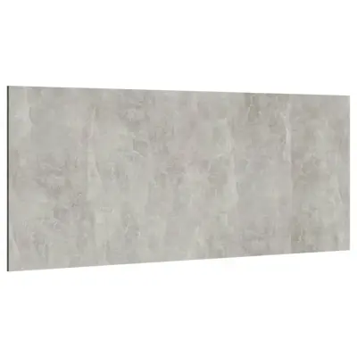 vidaXL Posteljno betonsko sive 200x1,5x80 cm konstruiran les