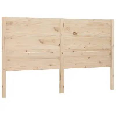 vidaXL Vzglavje 206x4x100 cm trdna borovina