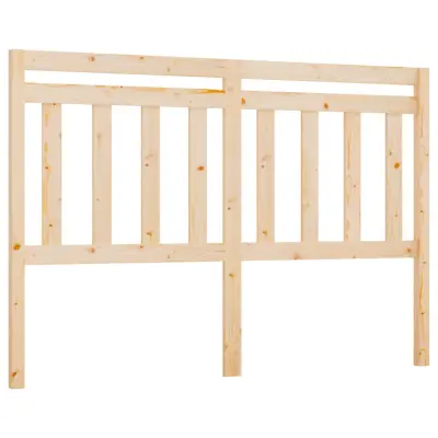 vidaXL Posteljno vzglavje 156x4x100 cm trdna borovina