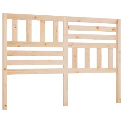 vidaXL Posteljno vzglavje 166x4x100 cm trdna borovina