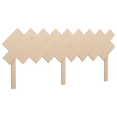 vidaXL Posteljno vzglavje 178x3x80,5 cm trdna borovina