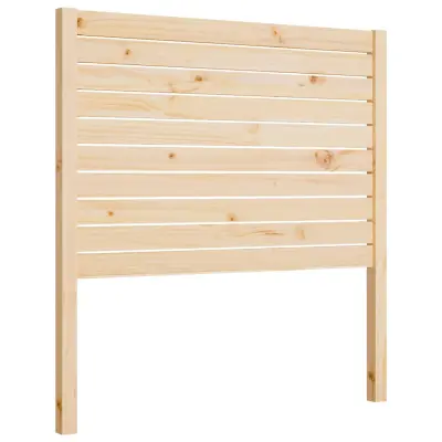 vidaXL Posteljno vzglavje 96x4x100 cm trdna borovina