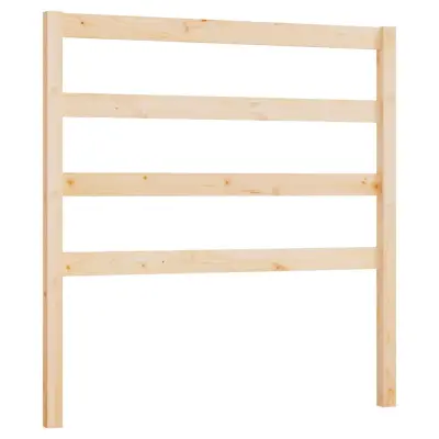 vidaXL Posteljno vzglavje 96x4x100 cm trdna borovina